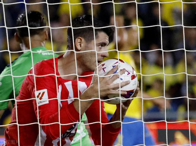 莫拉塔梅开二度，马德里竞技联赛排名升高的简单介绍